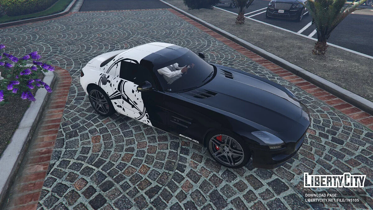 2011 Mercedes-Benz SLS AMG - 星形贴膜 [4k] v1.0 / GTA 5