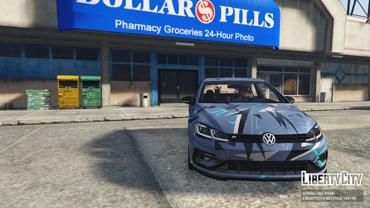 2018 Volkswagen Golf 7.5 R - Wrap, Tuner v1.0 / GTA 5