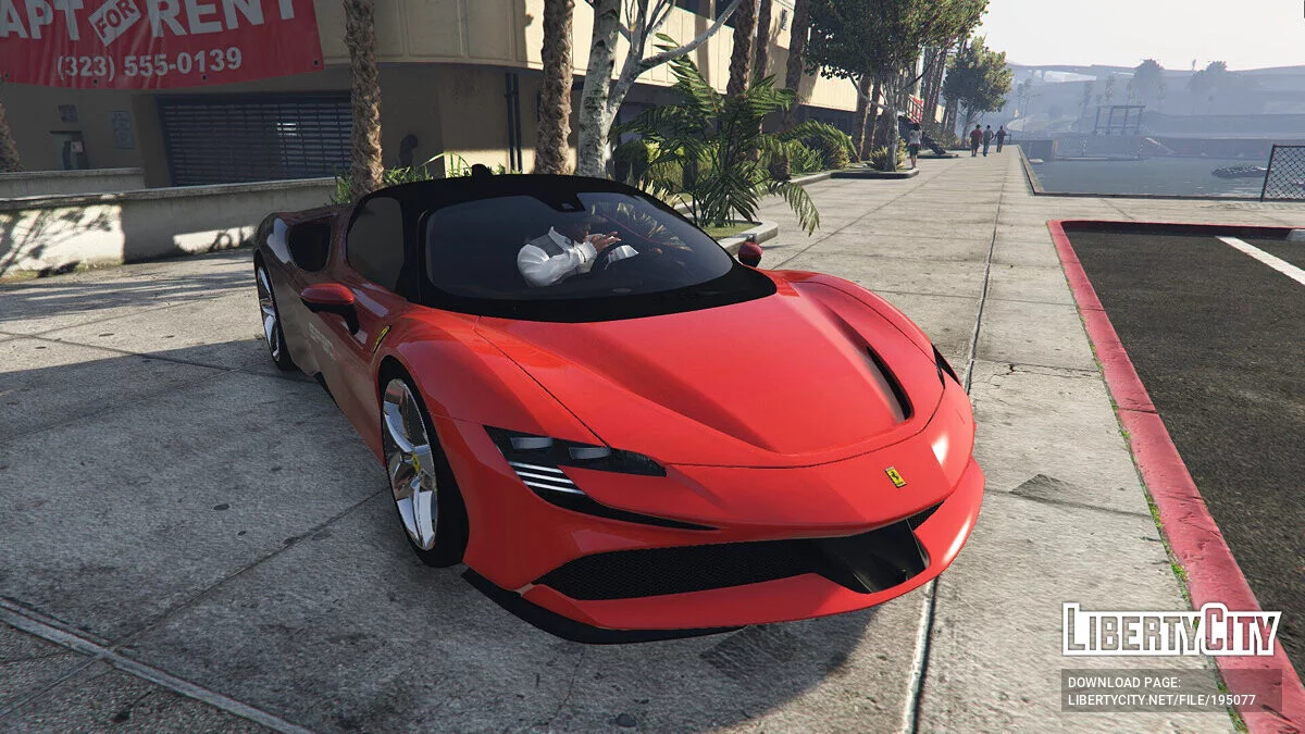 2020 Ferrari SF90 Stradale - Rouge Décoloré SF90 v1.0 / GTA 5