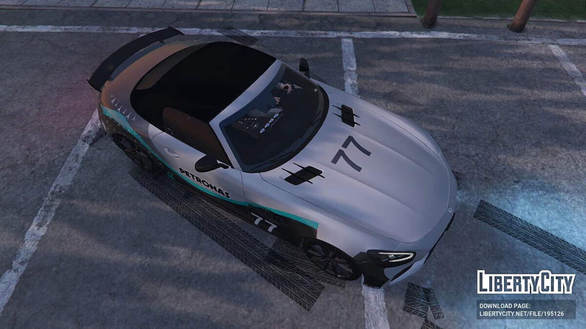 2020 Mercedes-AMG GT-R Roadster - Новий дизайн Petronas / GTA 5