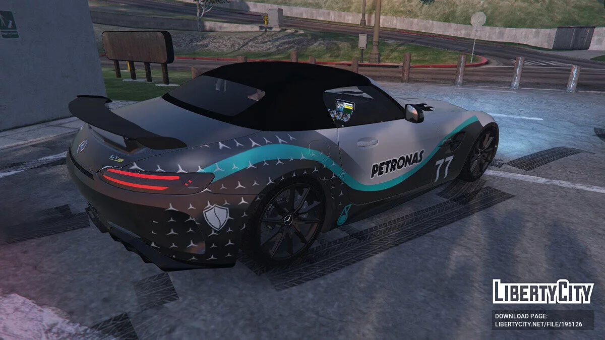 2020 Mercedes-AMG GT-R Roadster - Новий дизайн Petronas / GTA 5