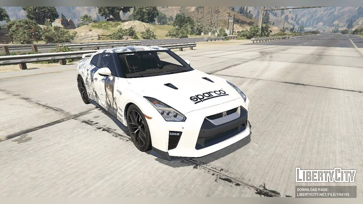 Itasha Kobeni Higashiyama Nissan GTR R35 1.0 / GTA 5