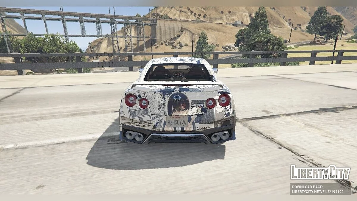 Itasha Kobeni Higashiyama Nissan GTR R35 1.0 / GTA 5