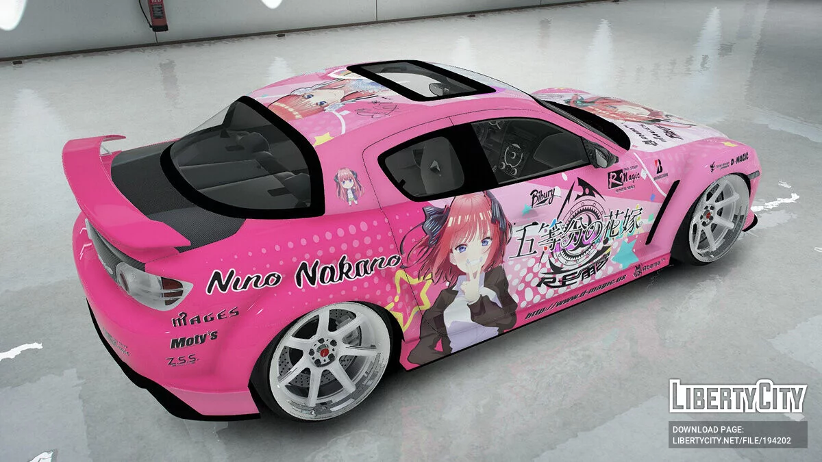 [Itasha] Mazda RX-8 Nkano Nino / GTA 5