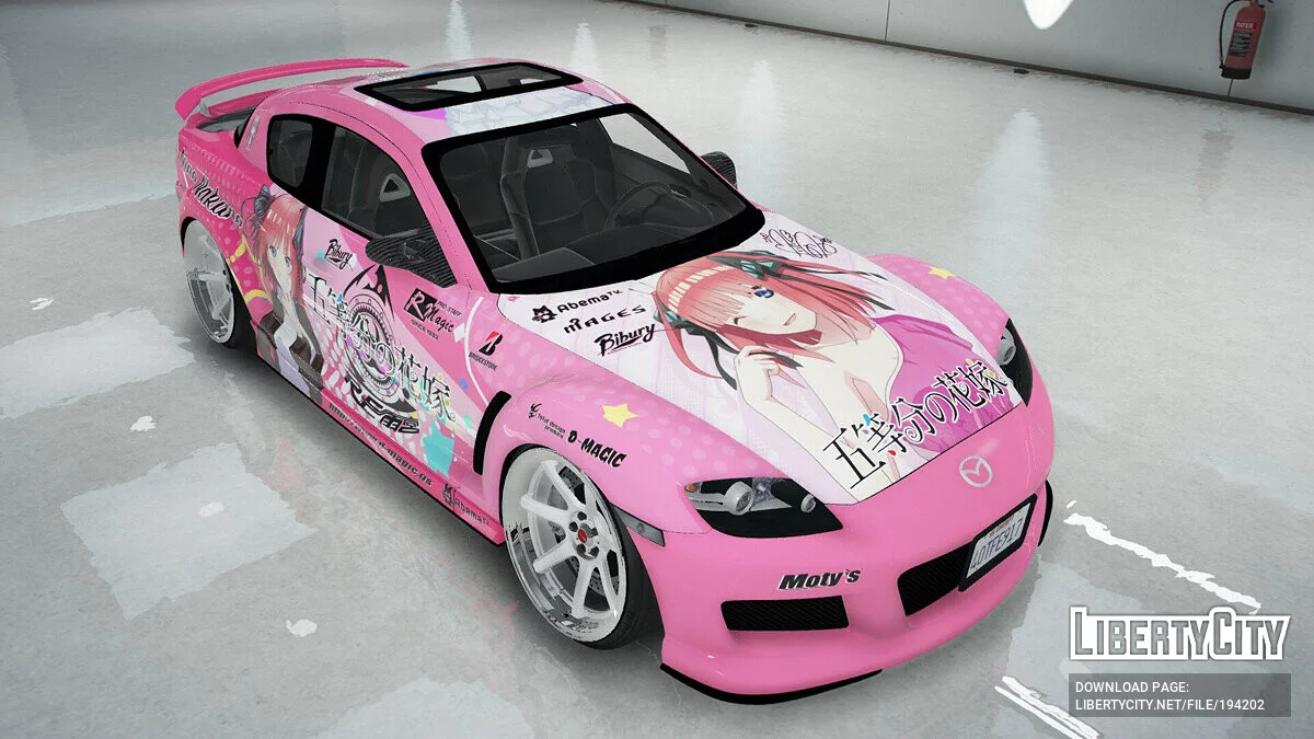 [Itasha] Mazda RX-8 Nkano Nino / GTA 5