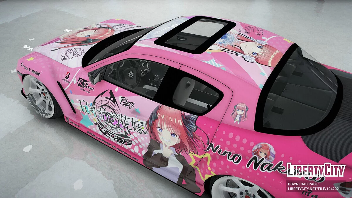 [Itasha] Mazda RX-8 Nkano Nino / GTA 5