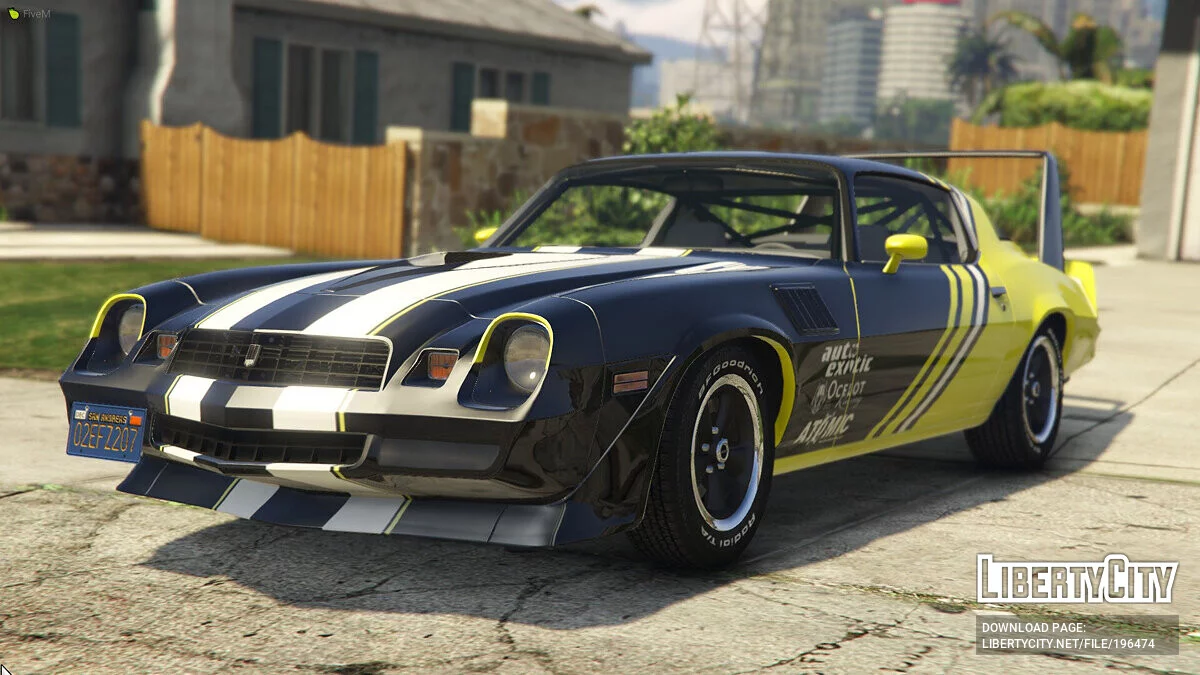 Livery 1.0 Chevrolet Camaro Z28 1979 / GTA 5