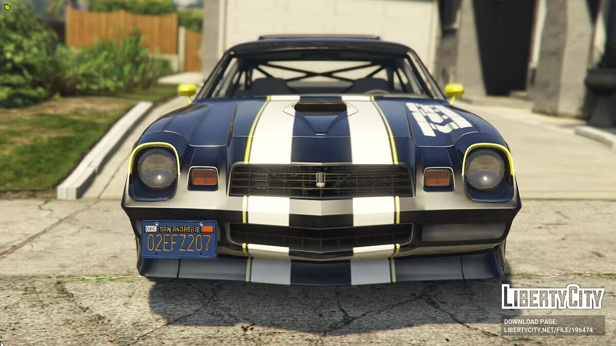 Livery 1.0 Chevrolet Camaro Z28 1979 / GTA 5