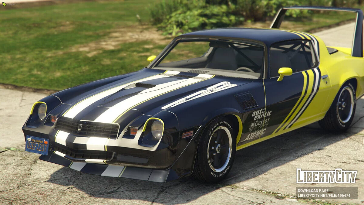 Livery 1.0 Chevrolet Camaro Z28 1979 / GTA 5