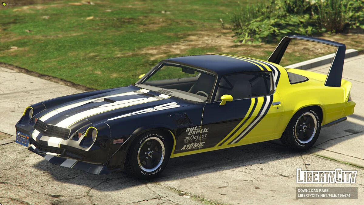 Livery 1.0 Chevrolet Camaro Z28 1979 / GTA 5