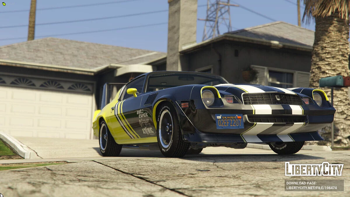 Livery 1.0 Chevrolet Camaro Z28 1979 / GTA 5