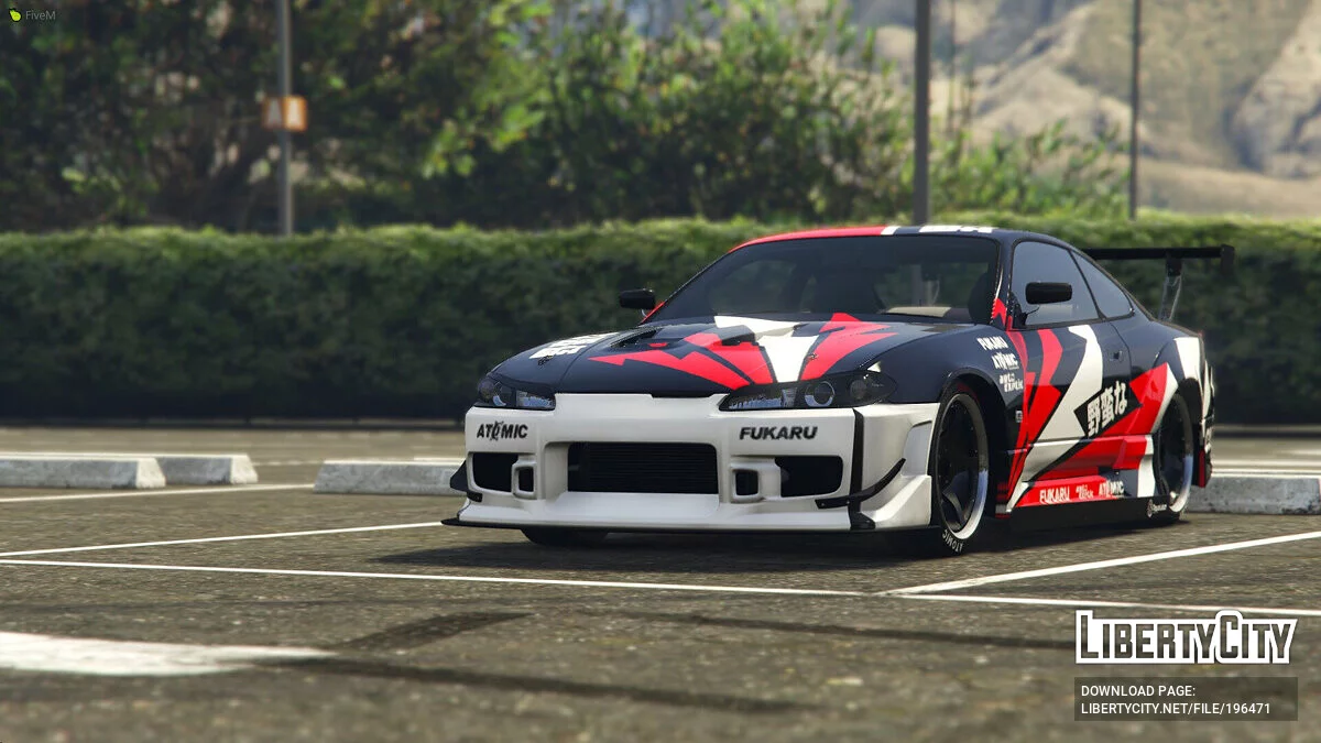 2002 Nissan Silvia S15 Livery JDM 1.0 / GTA 5