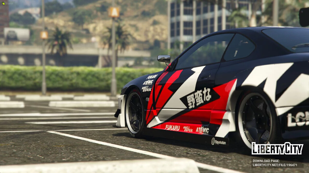 2002 Nissan Silvia S15 Livery JDM 1.0 / GTA 5