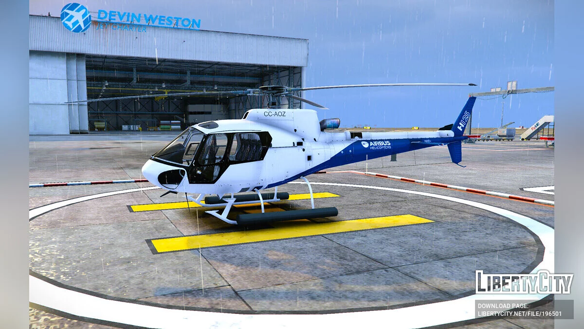 Airbus Helicopters H125 Écureuil (AS350) Civilian Livery's / GTA 5