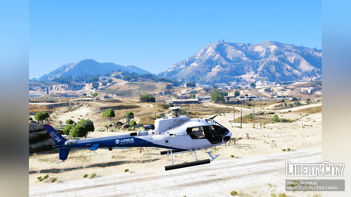 Airbus Helicopters H125 Écureuil (AS350) Civilian Livery's / GTA 5