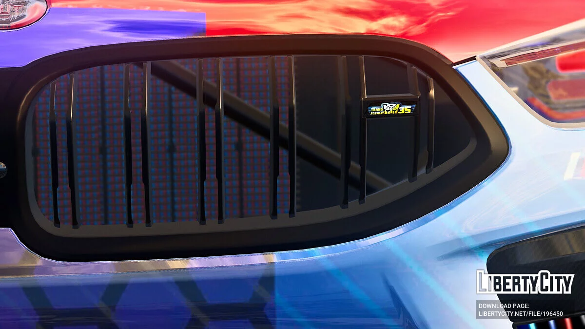 Livery Édition Transformers BMW M8 / GTA 5