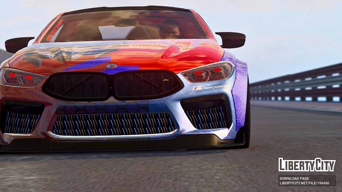 Livery Édition Transformers BMW M8 / GTA 5