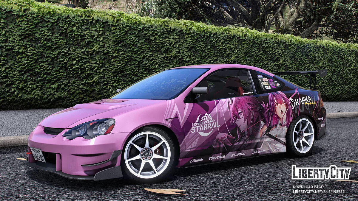 Honda Integra Type-R (DC5) - Аніме фарбування / GTA 5