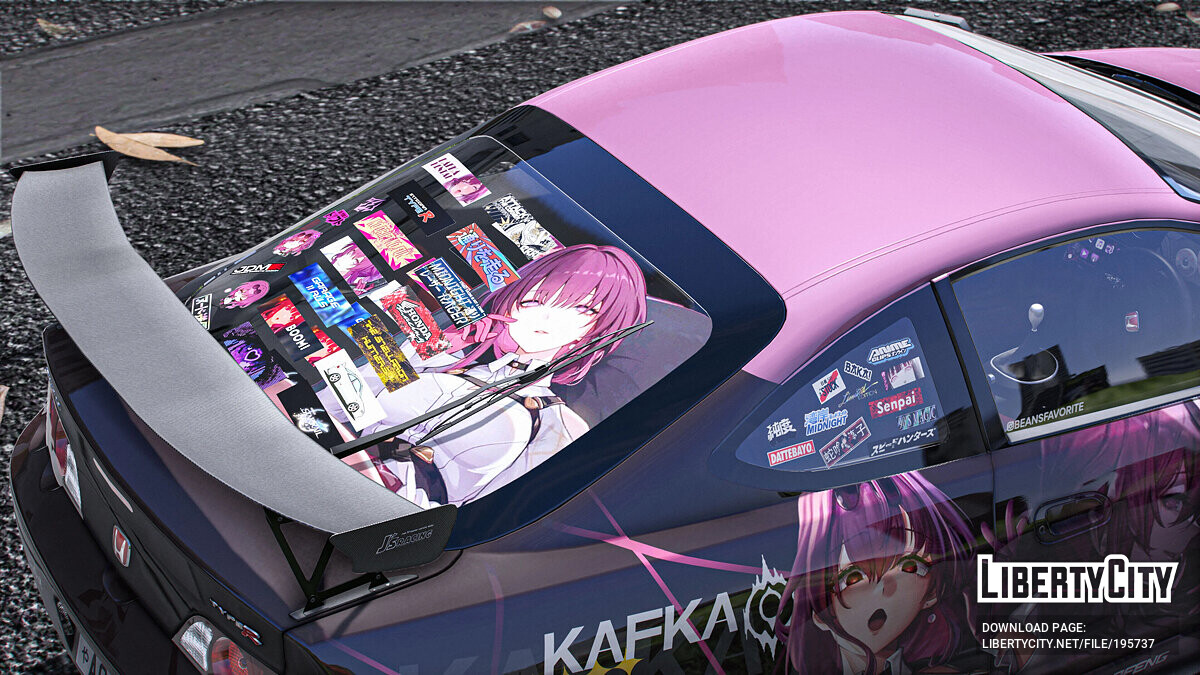This anime car paint job  rATBGE