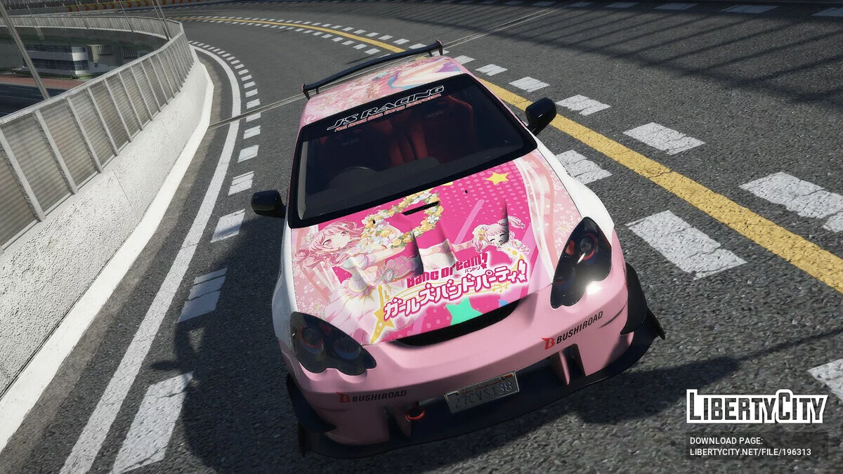 Honda Integra Type-R (DC5) BanG Dream / GTA 5