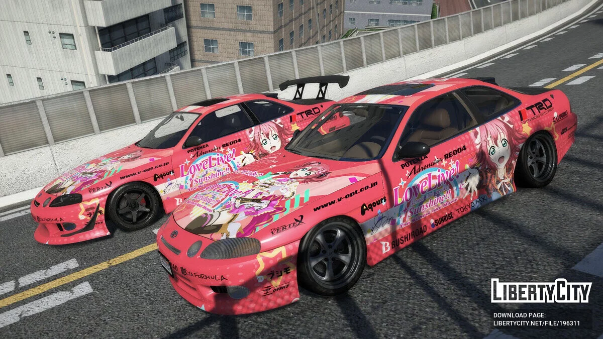Lexus SC300 Love Live Sunshine Kurosawa Ruby / GTA 5