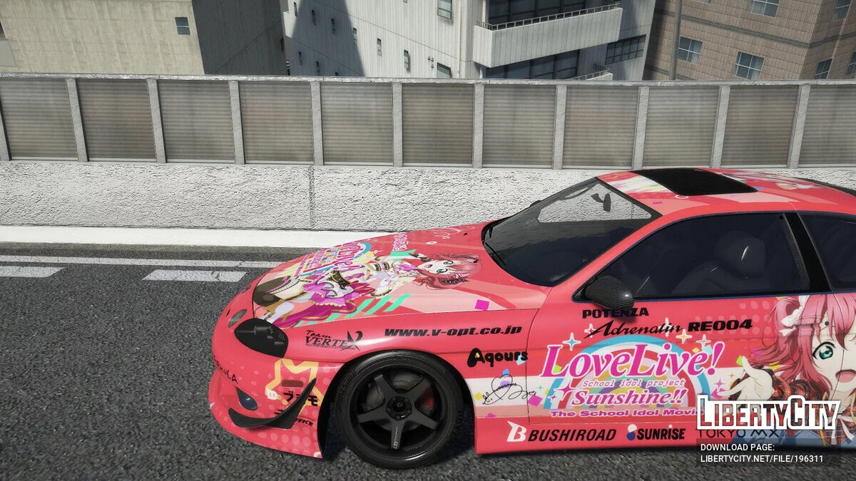 Lexus SC300 Love Live Sunshine Kurosawa Ruby / GTA 5