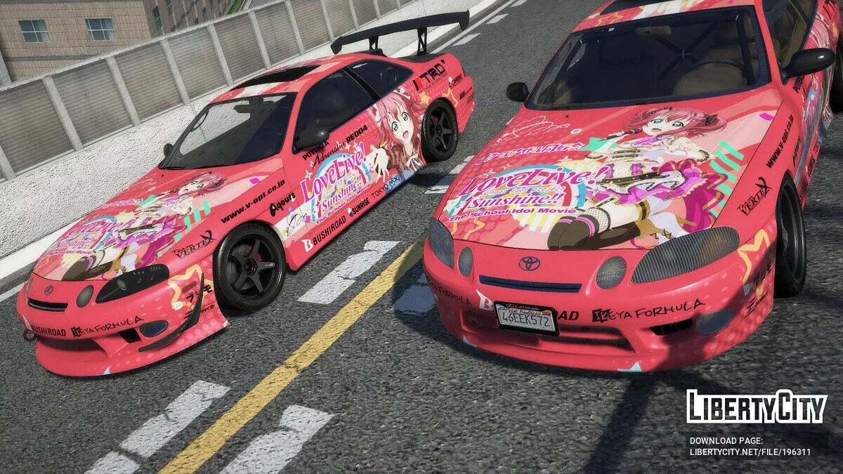 Lexus SC300 Love Live Sunshine Kurosawa Ruby / GTA 5
