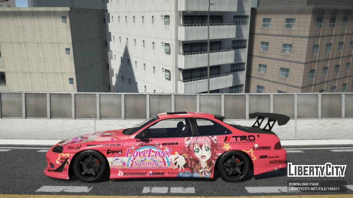 Lexus SC300 Love Live Sunshine Kurosawa Ruby / GTA 5