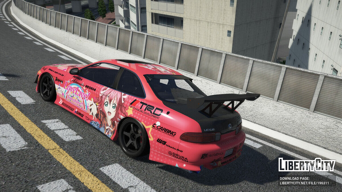 Download Lexus SC300 Love Live Sunshine Kurosawa Ruby for GTA 5