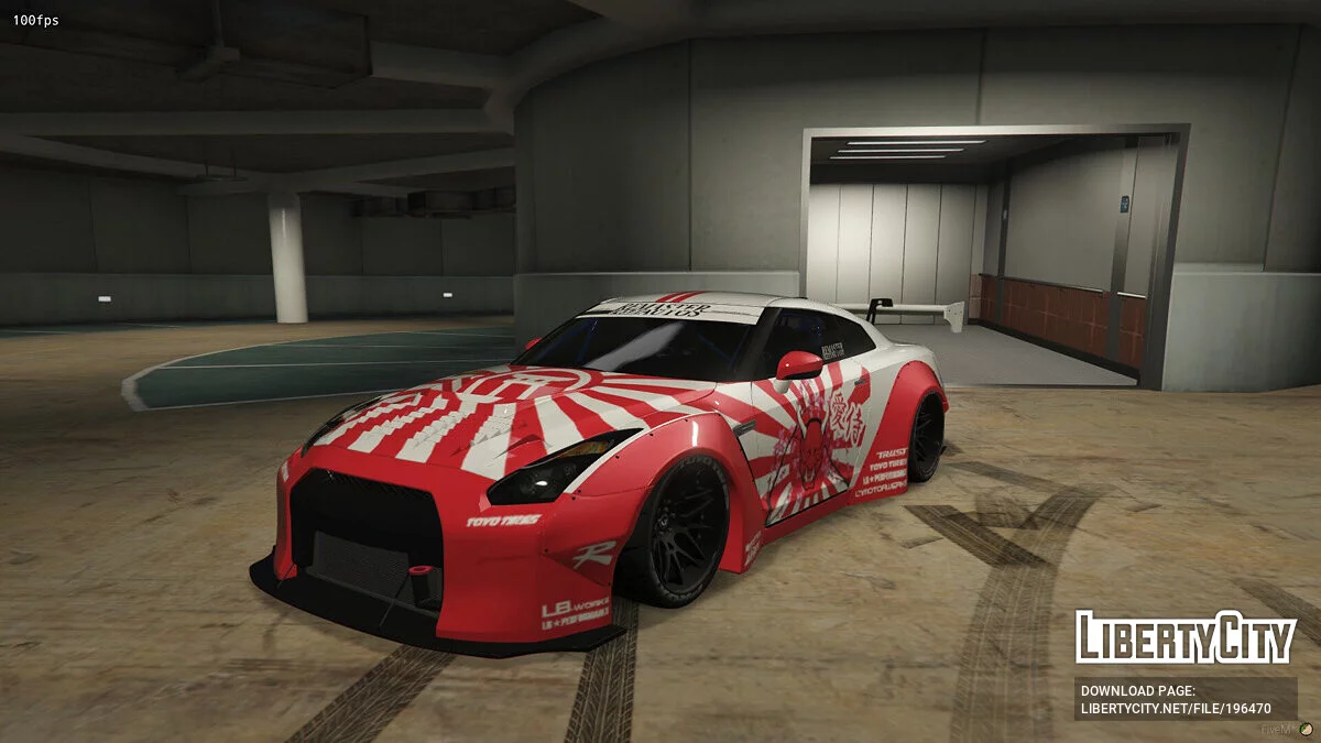 ليبرتي ووك نيسان جي تي آر R35 ليفري ديمون JDM / جي تي أي 5