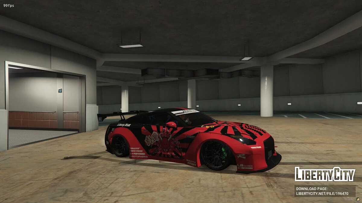 ليبرتي ووك نيسان جي تي آر R35 ليفري ديمون JDM / جي تي أي 5