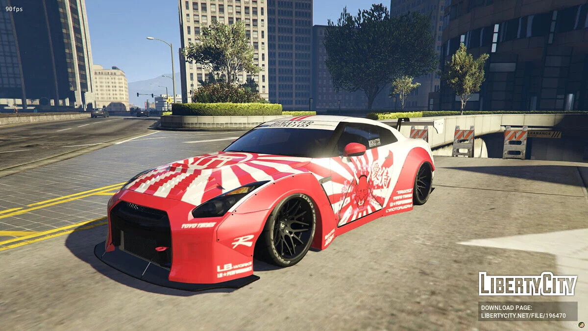 ليبرتي ووك نيسان جي تي آر R35 ليفري ديمون JDM / جي تي أي 5