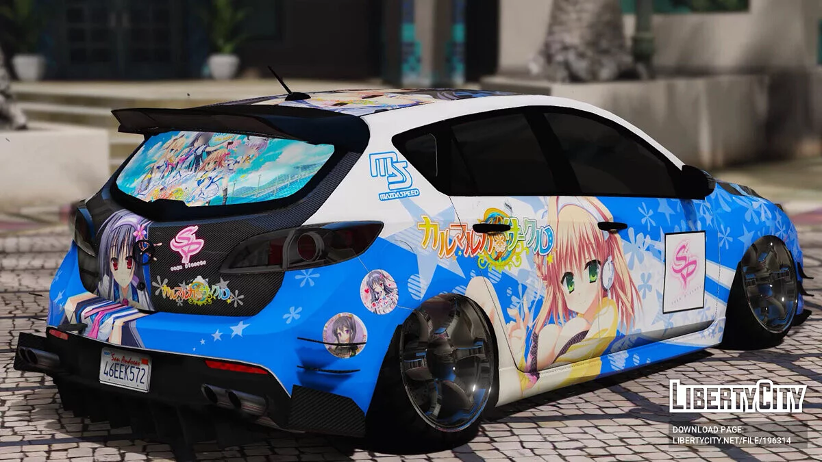 Mazda 3 2010 вініл / GTA 5