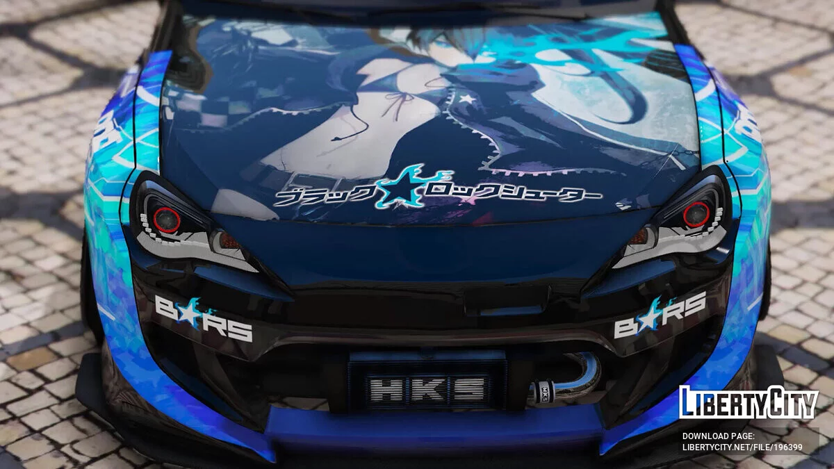 سيارة سوبارو روكيت باني BRZ/GT86 "بلاك روك شوتير" / جي تي أي 5