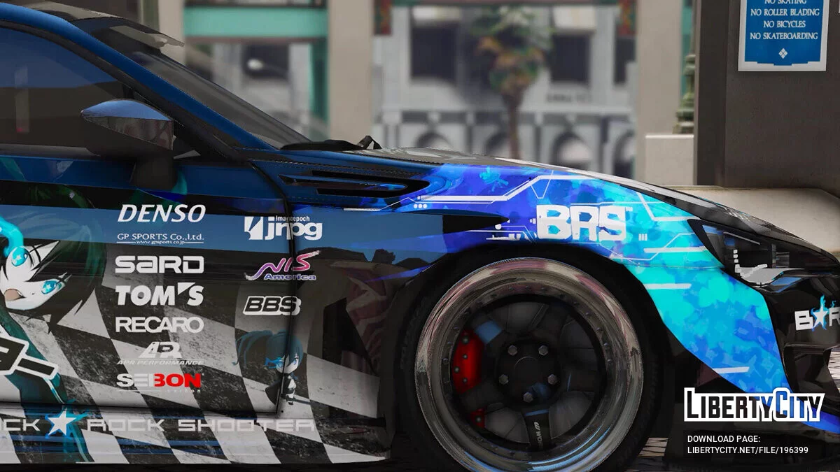 سيارة سوبارو روكيت باني BRZ/GT86 "بلاك روك شوتير" / جي تي أي 5