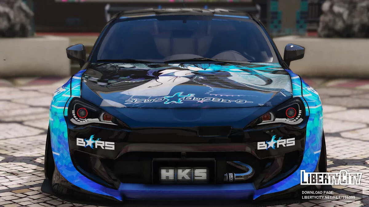 سيارة سوبارو روكيت باني BRZ/GT86 "بلاك روك شوتير" / جي تي أي 5