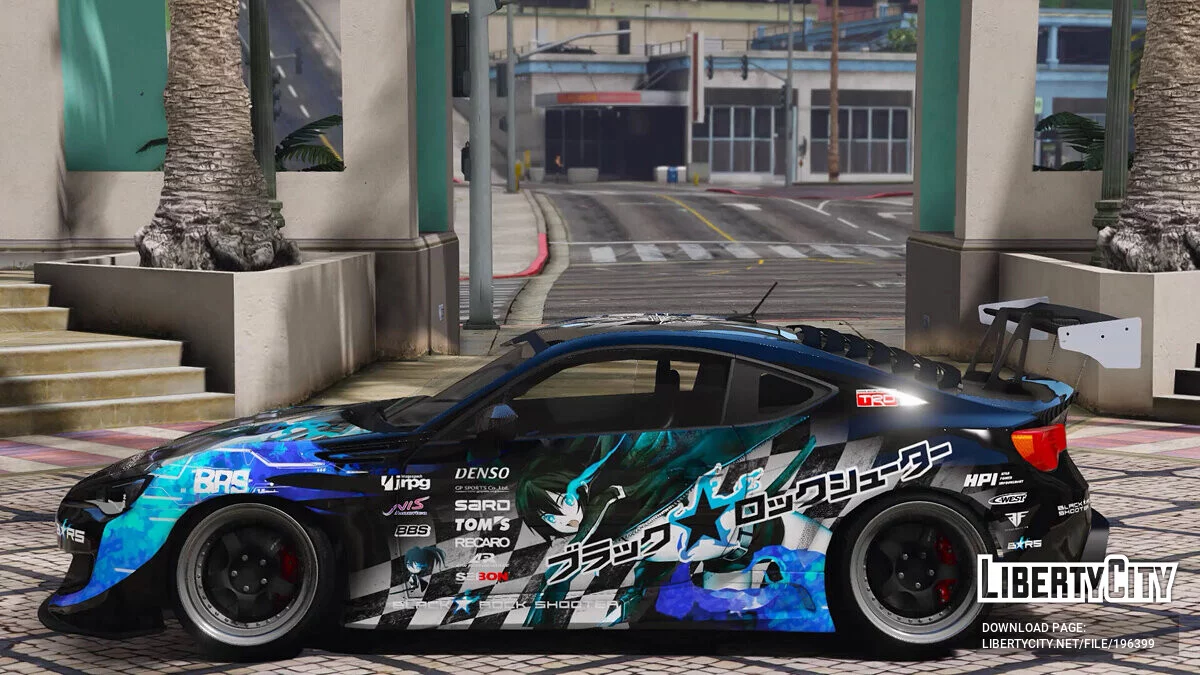 سيارة سوبارو روكيت باني BRZ/GT86 "بلاك روك شوتير" / جي تي أي 5