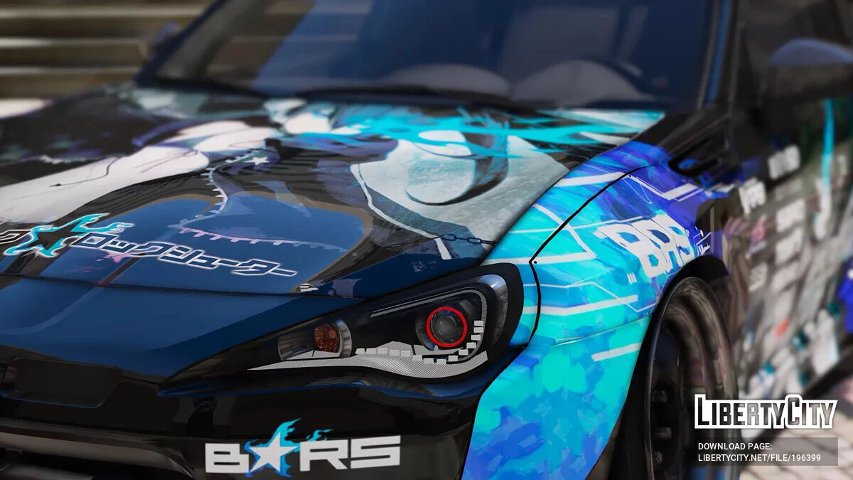 سيارة سوبارو روكيت باني BRZ/GT86 "بلاك روك شوتير" / جي تي أي 5