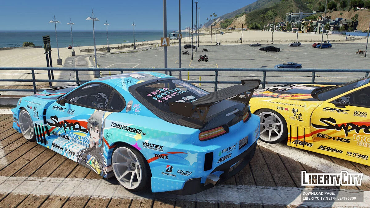 Toyota Supra - OreGairu Yukinoshita Yukino / GTA 5