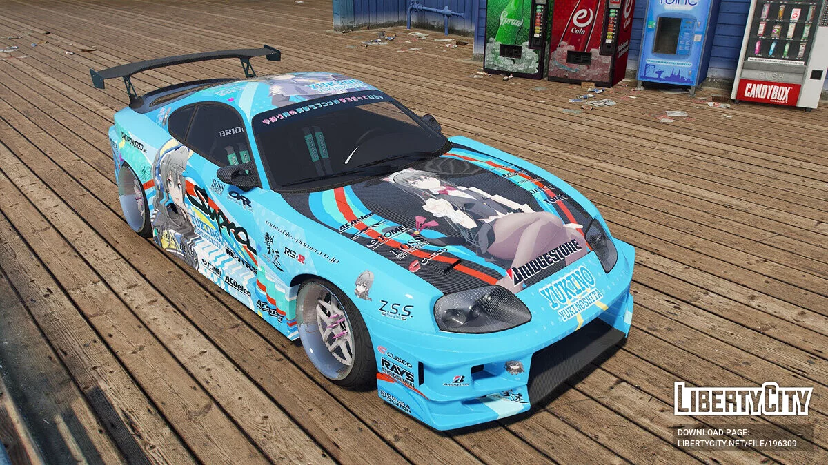 Toyota Supra - OreGairu Yukinoshita Yukino / GTA 5