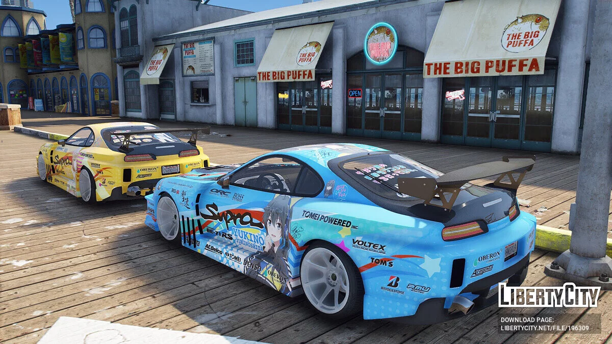 Toyota Supra - OreGairu Yukinoshita Yukino / GTA 5