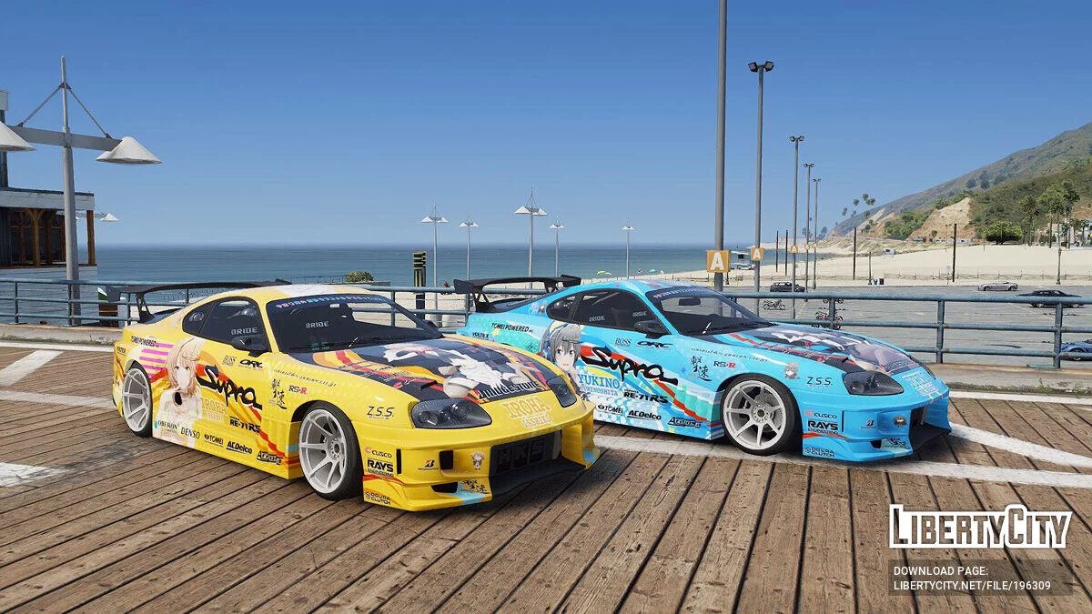 Toyota Supra - OreGairu Yukinoshita Yukino / GTA 5