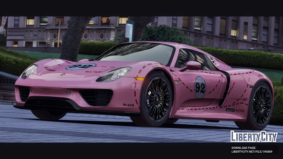 Porsche 918 Spyder 2015 / GTA 5