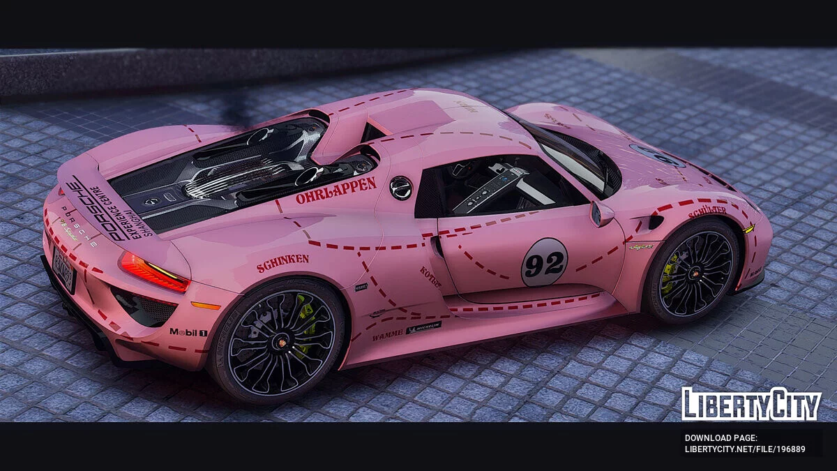 Porsche 918 Spyder 2015 / GTA 5