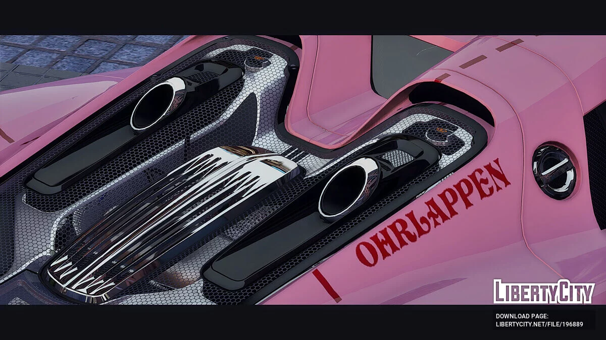 Porsche 918 Spyder 2015 / GTA 5