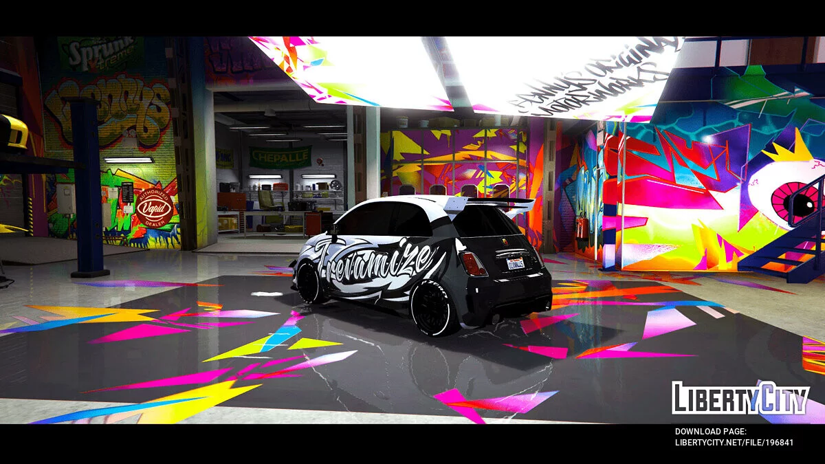 Abarth 695 Biposto Trevamize / GTA 5