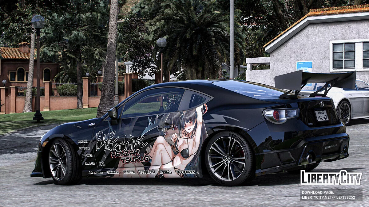 2013 Toyota GT86 "Blue Archive" Kenzaki Tsurug / GTA 5
