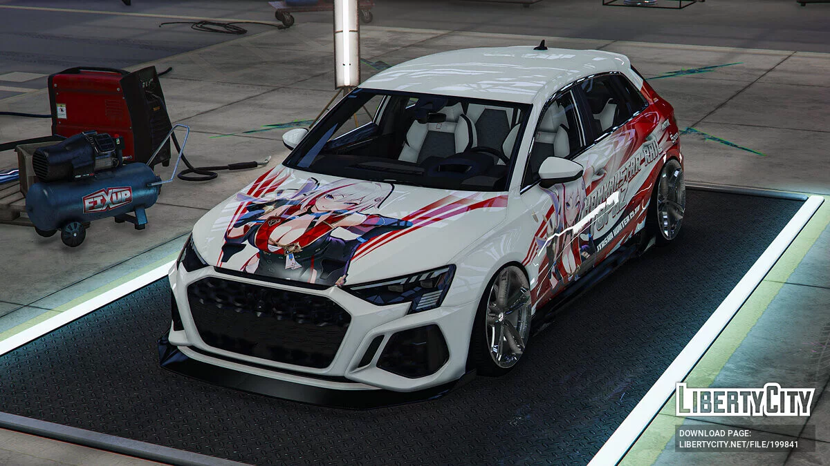 Audi RS3 Sportback 2022 "Honkai : Star Rail" Topaz / GTA 5