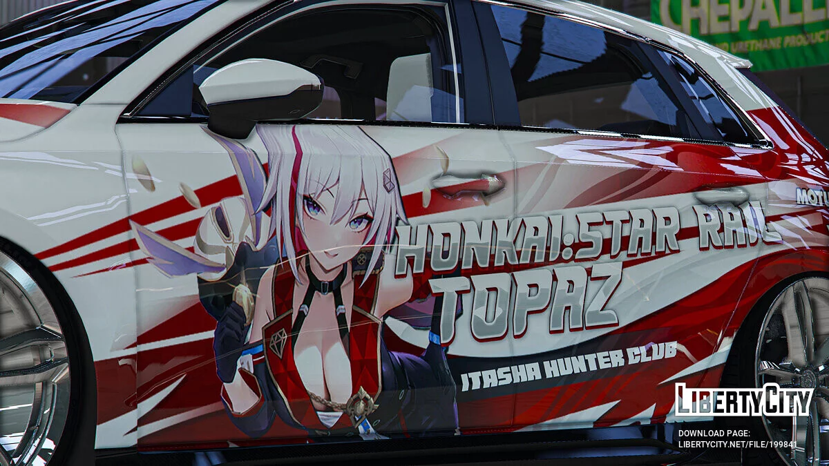 Audi RS3 Sportback 2022 "Honkai : Star Rail" Topaz / GTA 5