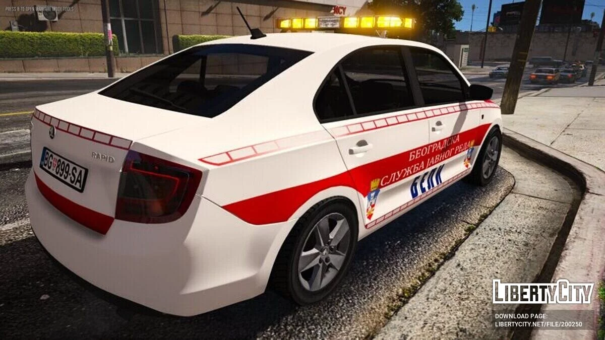 Skoda Rapid - Police / GTA 5